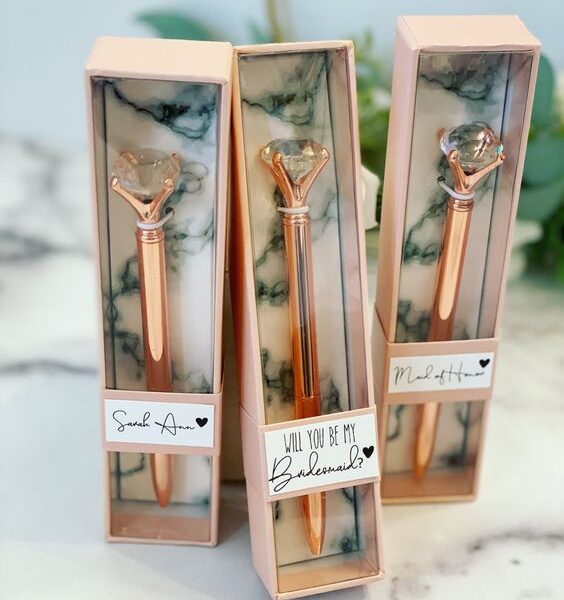 Stylo personnalisé avec diamand