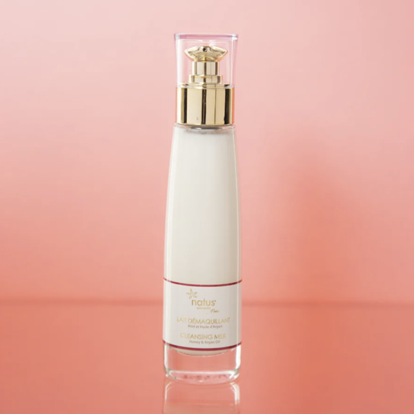 Lait démaquillant à l'Huile d'Argan & Miel