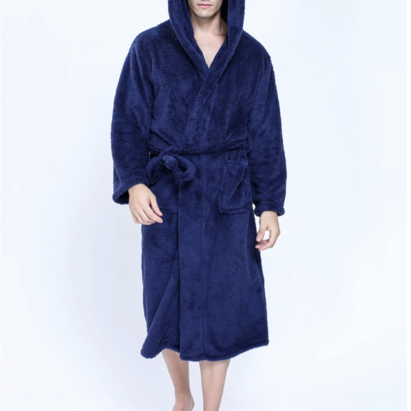 Peignoir de bain à capuche